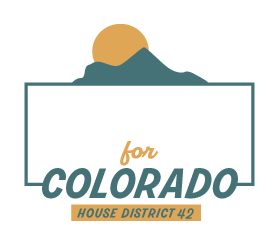 Mandy for Colorado House District 42 Logo
