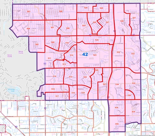 New Map for House District 42